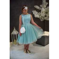 Aqua Confirmation Dress Style Ko20108