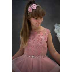 Dusky Pink Confirmation Dress Style Ko20106