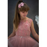 Dusky Pink Confirmation Dress Style Ko20106