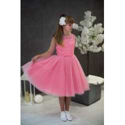 Coral Confirmation Dress Style Ko22530