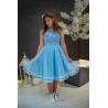 Dk Powder Blue Confirmation Dress Style Ko22533