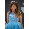 Dk Powder Blue Confirmation Dress Style Ko22533