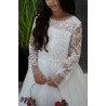 Handmade White First Holy Communion Dress Style MIKELA WHITE