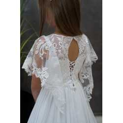 White Handmade First Holy Communion Dress Style CINDY