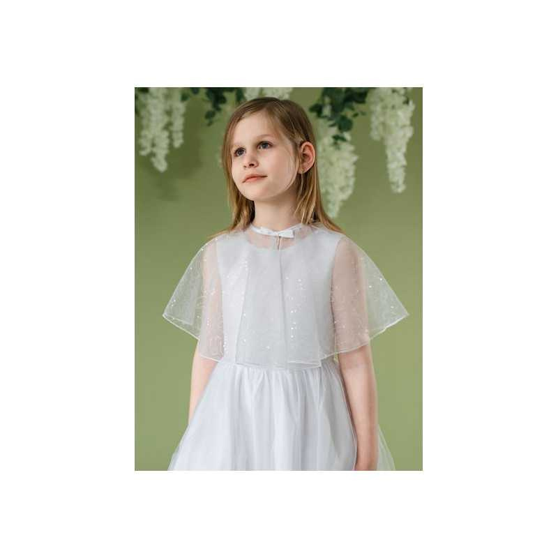 White First Holy Communion Cape Style STEVIECAPE