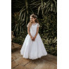 White First Holy Communion Dress Style GESO