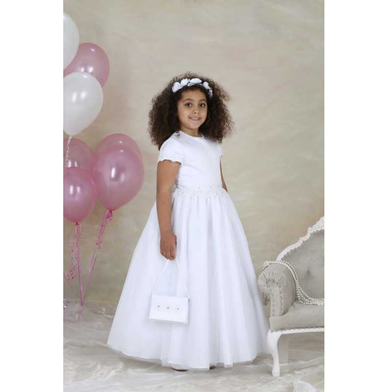 White Communion Dress Petunia