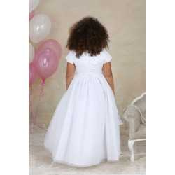 White Communion Dress Petunia