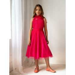 Fuchsia Confirmation Dress Style 2W-05A