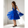 Royal Blue Confirmation Dress Style 2W-04B