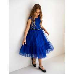 Royal Blue Confirmation Dress Style 2W-04B