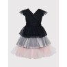 Black/Pink Confirmation Dress Style 2W-06