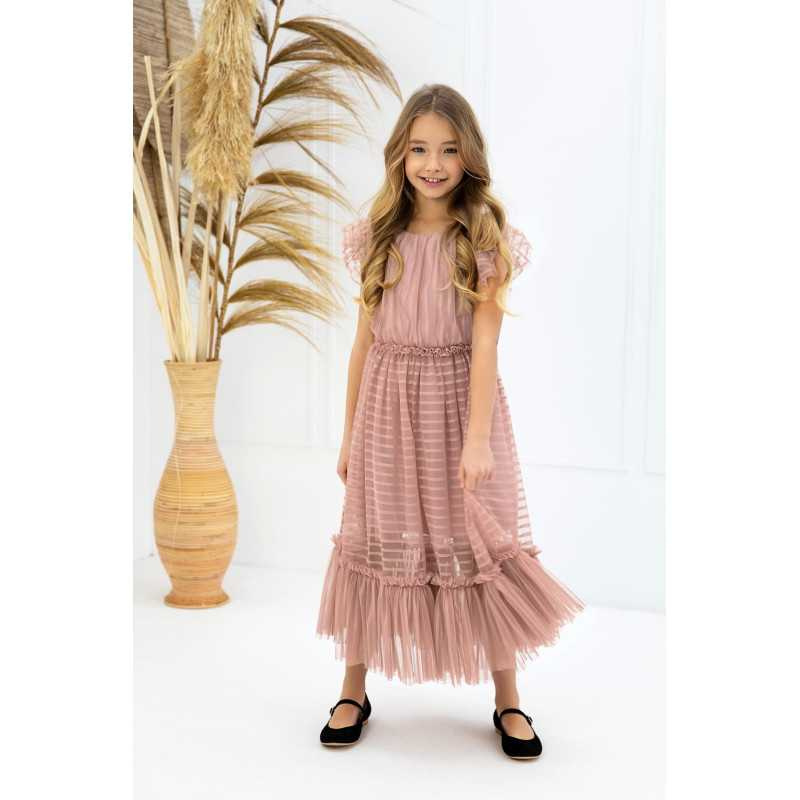 Light Pink Confirmation Dress Style 2W-02A