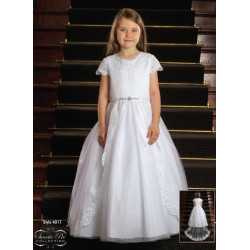 Sweetie Pie First Holy Communion White Dress Style 4001