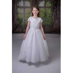 Sweetie Pie First Holy Communion White Dress Style 4001