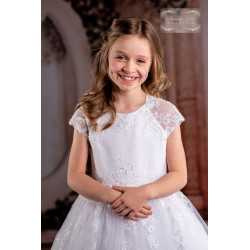 Sweetie Pie White First Holy Communion Dress Style 4087