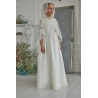 WHITE FIRST HOLY COMMUNION DRESS STYLE 3318