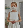 WHITE FIRST HOLY COMMUNION DRESS STYLE 3318