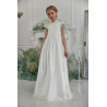 WHITE FIRST HOLY COMMUNION DRESS STYLE 3318