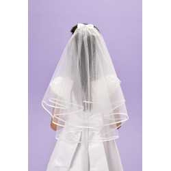 White First Holy Communion Veil Style JACKLYN