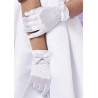 White First Holy Communion Gloves Style STELLA