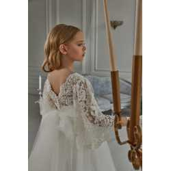 WHITE FIRST HOLY COMMUNION DRESS STYLE 3314