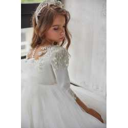 Ivory First Holy Communion Dress Style 3236