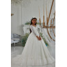 WHITE FIRST HOLY COMMUNION DRESS STYLE 3309