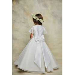 White First Holy Communion Dress Style IS23479