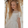 Ivory First Holy Communion Dress Style FM069