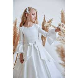 Ivory First Holy Communion Dress Style FM096