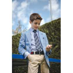 One Varones Blue First Holy Communion Jacket Style 10-04076