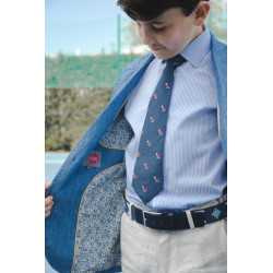 One Varones Aqua First Holy Communion Jacket Style 10-04077