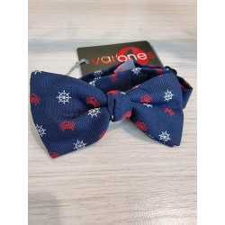 ONE VARONES BOYS NAVY FIRST HOLY COMMUNION/SPECIAL OCCASION BOW TIE WITH MARINE MOTIF STYLE 10-08025 165