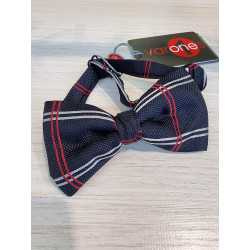 ONE VARONES CHECK NAVY& RED FIRST HOLY COMMUNION/SPECIAL OCCASION BOYS TIE STYLE 10-08023 167