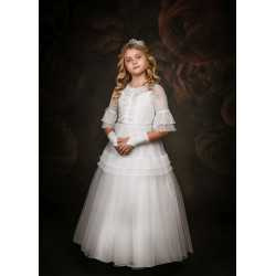 HANDMADE FIRST HOLY COMMUNION DRESS STYLE A8