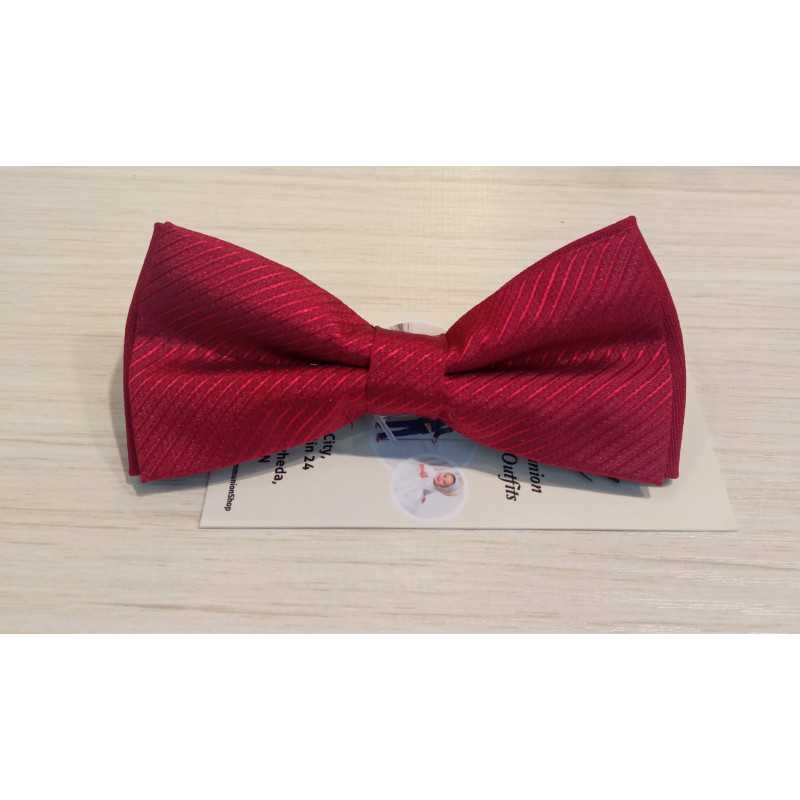 Burgundy First Holy Communion Bow Tie Style BOW TIE 25