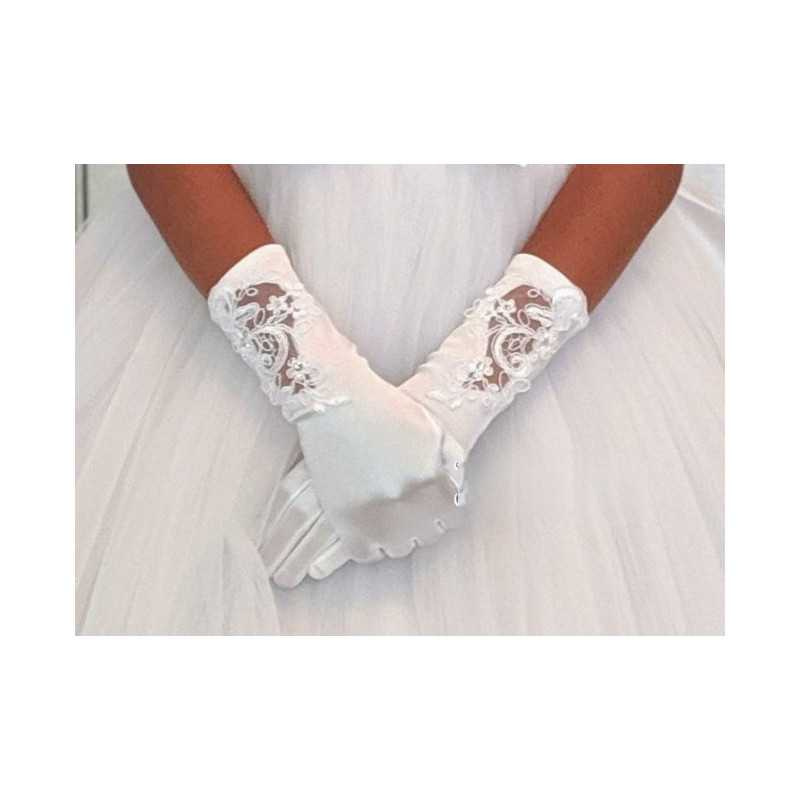 First Holy Communion Long Gloves Style 784