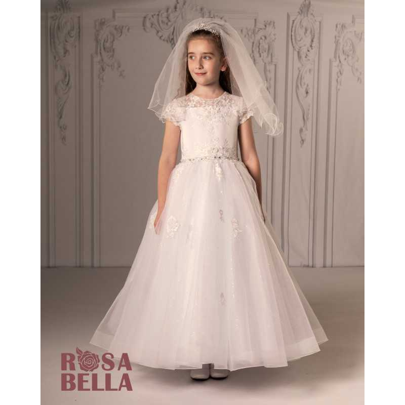 Sweetie Pie First Holy Communion Ivory Dress Style RB651