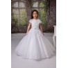 Sweetie Pie First Holy Communion White Dress Style SR718