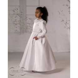 Sweetie Pie First Holy Communion White Dress Style SR718