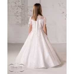 Sweetie Pie First Holy Communion White Dress Style SR718