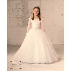 Sweetie Pie First Holy Communion Ivory Dress Style 4098