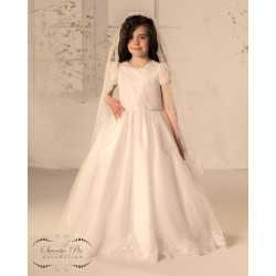 Sweetie Pie First Holy Communion Ivory Dress Style 4098