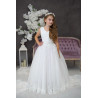 Handmade White First Holy Communion Dress Style IVY MCH