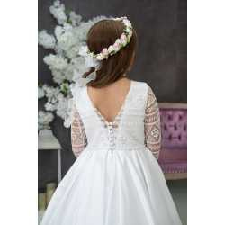 Handmade White First Holy Communion Dress Style JENNIFER MCH