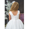 Handmade White First Holy Communion Dress Style JASMINE MCH