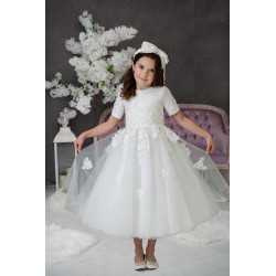 Handmade Ivory First Holy Communion Dress Style HERMIA MCH