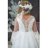 Handmade White First Holy Communion Dress Style HIKARI MCH