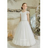 Handmade Ivory First Holy Communion Dress by Teter Warm Style 907N